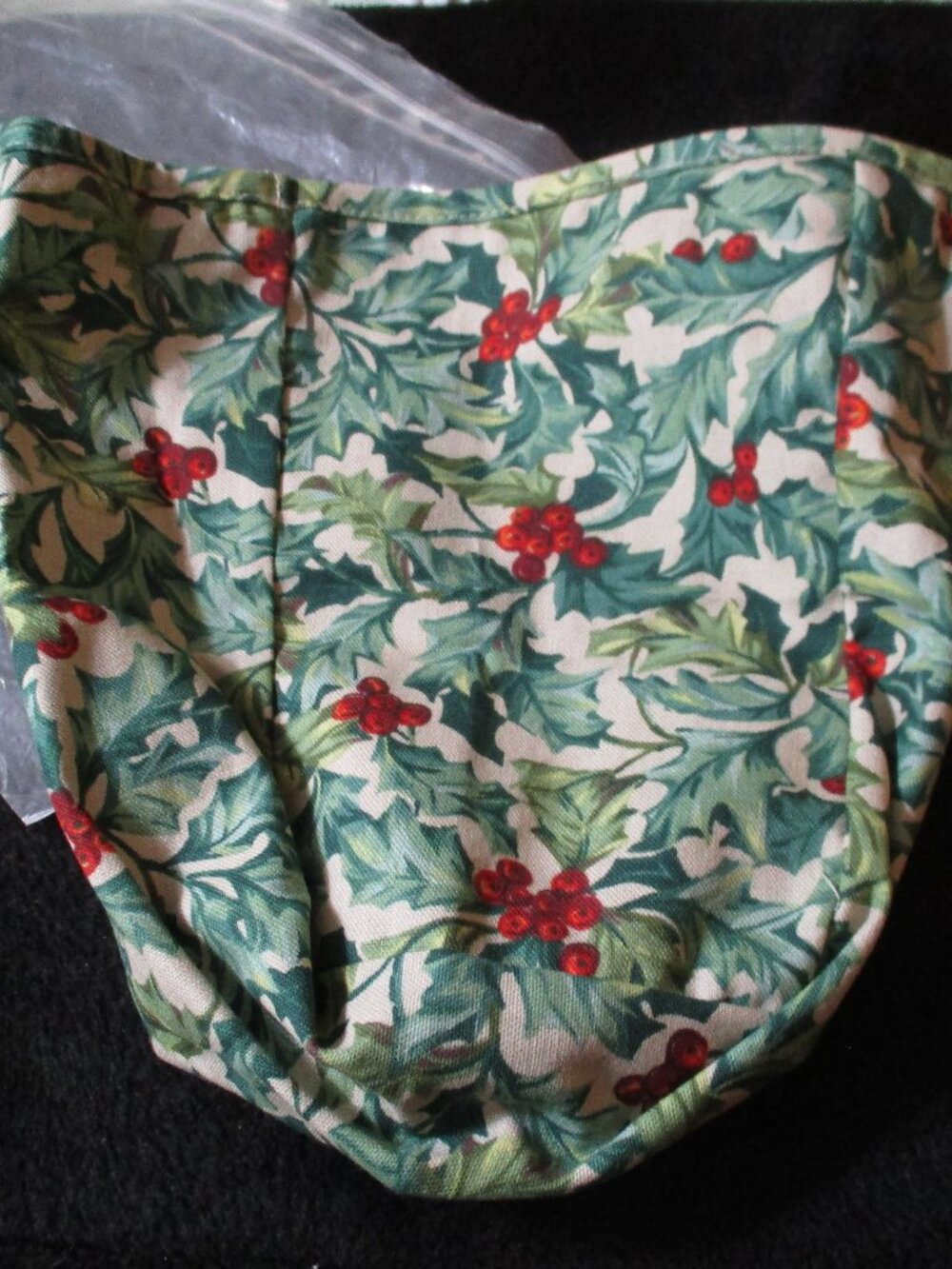 Longaberger Holly Berry Small Appliance Cover